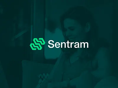 Sentram I Logo and Brand Identity Design brand and identity branding brandmark design graphic design icon illustration logo logoapp logomark payment ui ux vector