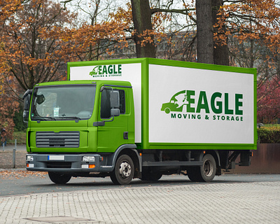 Eagle Moving & Storage Logo Redesign branding company logo delivery logo design graphic design icon illustration logo minimal motion graphics moving logo real estate logo storage logo trucking logo ui ux vector