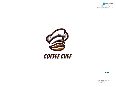 Coffee Chef Logo branding design icon illustration logo logo design logotype vector