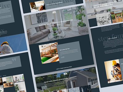 House Construction Consultancy | Website Design construction design house professional ui ui design web web design website