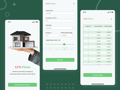 Mortgage Calculator UI Design calculator design dailyui ui design ux design