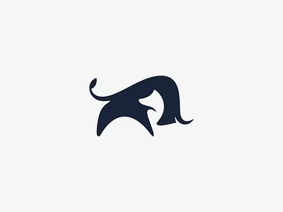 bull and fox logo branding bull fox illustration logo mascot vector