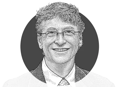 Hedcut Journal Headshot Illustration branding graphic design headshot hedcut illustration portrait vintage