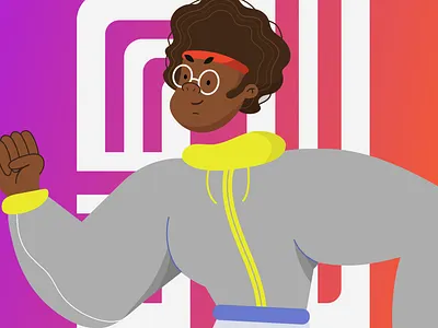 Alpha artwork black man black man illustration black man running character character design designer illustrator man running man running illustrator mobile app illustration product design illustration product designer illustration runner runner illustration ui design ui design illustration vector workout workout illustration