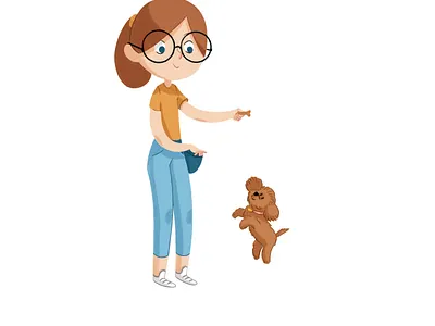 Best friend 🐶 branding children book illustration design digital illustration illustration illustrations kids art kids illustration