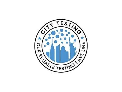 Covid logo design art logo covid covid logo covid testing logo covid van illustration logo design logo designer vector vintage vintage logo