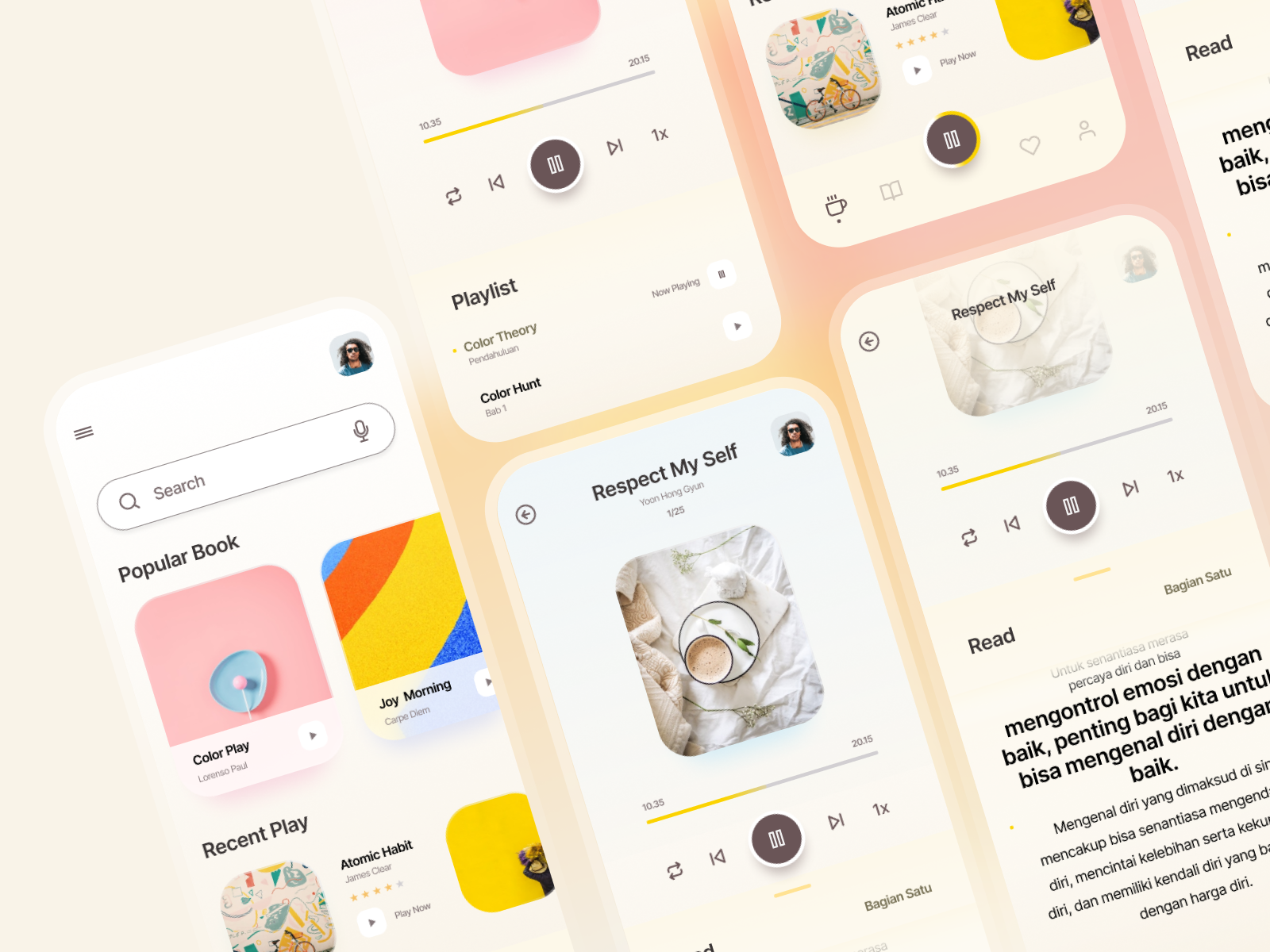 Example of Premium Website/Mobile App UI/X Design