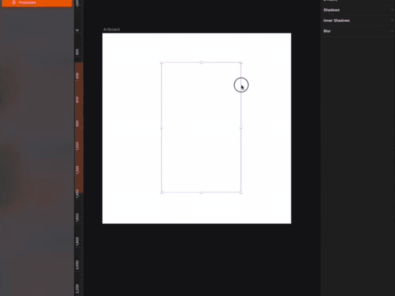 Recording process illustration sketch ui