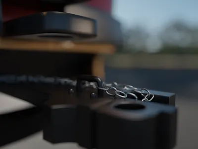 «Trams» App Icon — Render 3d app icon blender logo trams transport