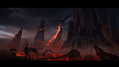 Lava Mountion graphic design