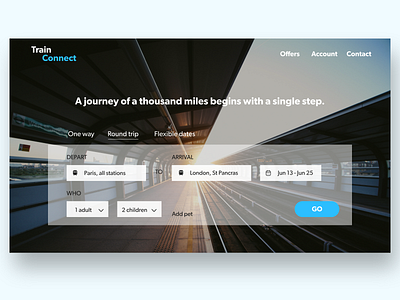 Daily UI 022 dailyui design graphic design search train travel ui webdesign