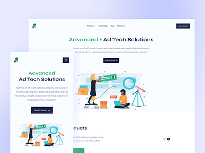 Gowit - Landing Page design landing ui ux web webflow