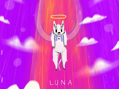 RIP Luna animation art character design illustration motion graphics