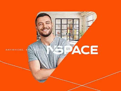 NSPACE branding design graphic identity logo