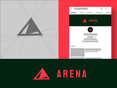 Arena #6 adventurelogo dailylogochallenge mountain logo