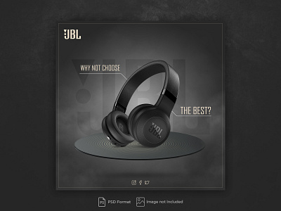 Wireless Headphone Advertisement || advertisement animation banner banner ads branding creative ads design digital banner facebook cover graphic design illustration instagram post logo motion graphics stylish header ui ux vector website add website header