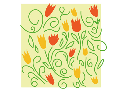 Flowers 2d adobe illustrator flowers illustration vector