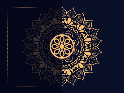 Luxury mandala Ornamental vector in illustration Background art background design graphic graphic design illustration mandala mandala background mandala design
