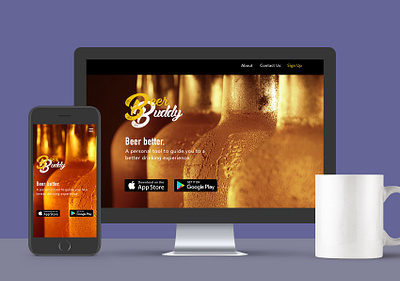 Beer Buddy Landing Page