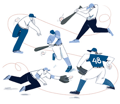 Baseball Illustration illustration