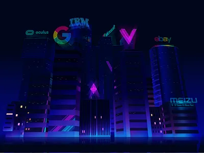 Illustration for a Play-to-Earn game black blockchain clean crypto dark illustration phototshop simple