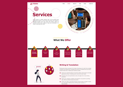 Company Website ui ux website