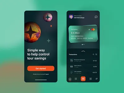 Banking and Credit Card Application 3d animation app branding design graphic design icon illustration logo motion graphics ui