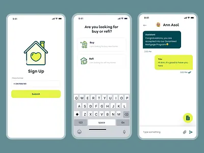 Fintech Real Estate App figma fintech illustration iosapp loan marketplace mobile app design mobile ui property real estate rent ui uiuxdesign