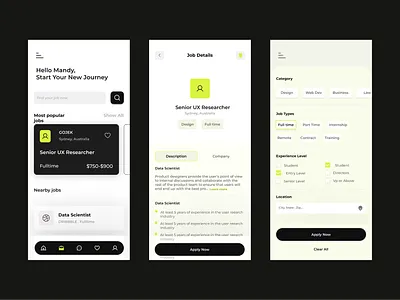 LevelUp app design ui ux