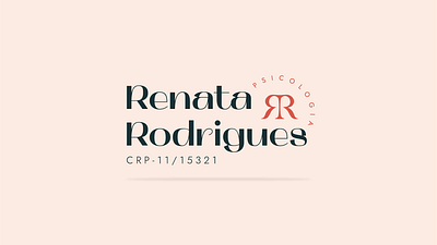 Renata Rodrigues Psicologia | Identidade Visual brand branding design graphic design hospitalidade hospitality illustration logo logo design logotipo marca mental health psychologist psychology