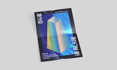 Poster Design for Band 3d design graphic design music poster