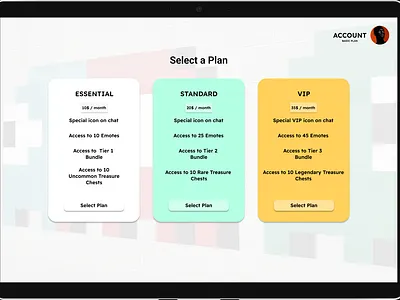 DailyUi 30 Pricing dailyui
