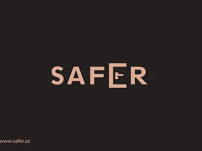 Safer logotype branding design door home door lock logo logotype symbol