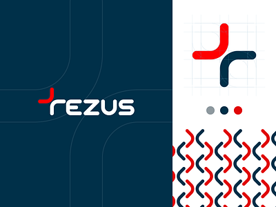 Rezus logo exploration blood branding cross design factor gedas meskunas glogo graphic design help icon illustration laboratory logo medicine outline plus rezus vector