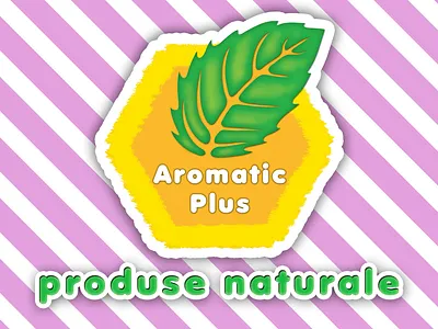 Aromatic Plus Logo branding design graphic design illustration logo