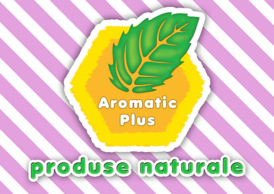 Aromatic Plus Logo branding design graphic design illustration logo