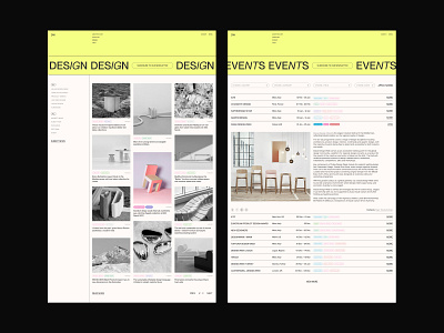 Design News. Redesign Concept 2022 colors concept daily ui design desktop filters lists minimalism redesign site trends ui ui challenge ux web design website