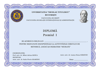 Diploma design graphic design logo