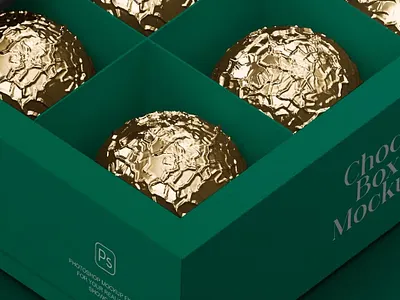 Box Of Chocolates Mockup box brand branding cardboard chocolates chocolates mockup design elegant free gift graphics identity illustration packaging photoshop presentation scene scene mockup ui vector