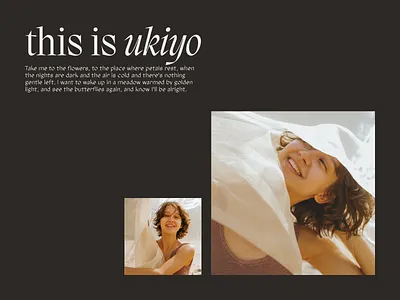 Ukiyo 03/Design Exploration branding design graphic design illustration layout logo poster poster design print design typography