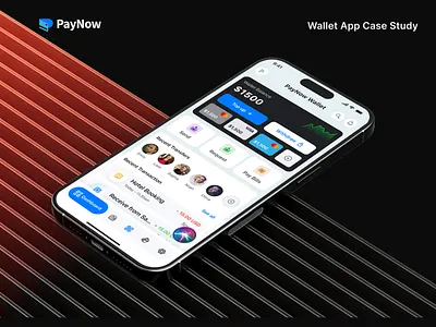 Mobile Wallet App app design banking business design designportfolio digital wallet digitalwallet finance fintech mobileappdesign money productdesign uidesign userexperience ux design wallet