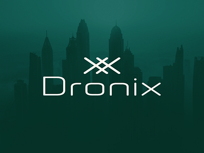 Dronix | Logo Design brand identity branding icon design logo design typography