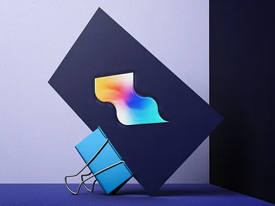 Waves Logo Design branding gradient logo logo