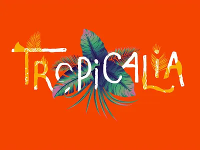 Tropicalia Homepage Mockup branding briefbox design tropicalia ui website