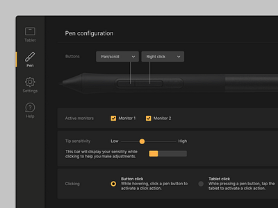 Stilus app | large app application desktop gui redesign tablet ui userexperience userinterface ux wacom