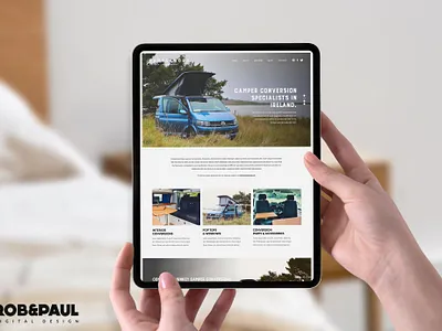 Camperworx branding design ecommerce logo web web design