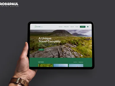 Andaire Tours design ecommerce web web design