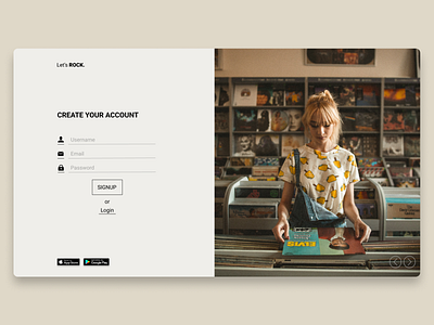Let's ROCK clean design ui uidesign ux uxdesign uxui