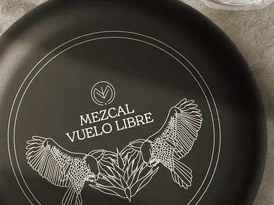 Branding work for a mezcal company. agave branding design eagle graphic design illustrator label label design logo mezcal packaging packaging design tequila