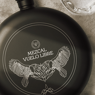 Branding work for a mezcal company. agave branding design eagle graphic design illustrator label label design logo mezcal packaging packaging design tequila